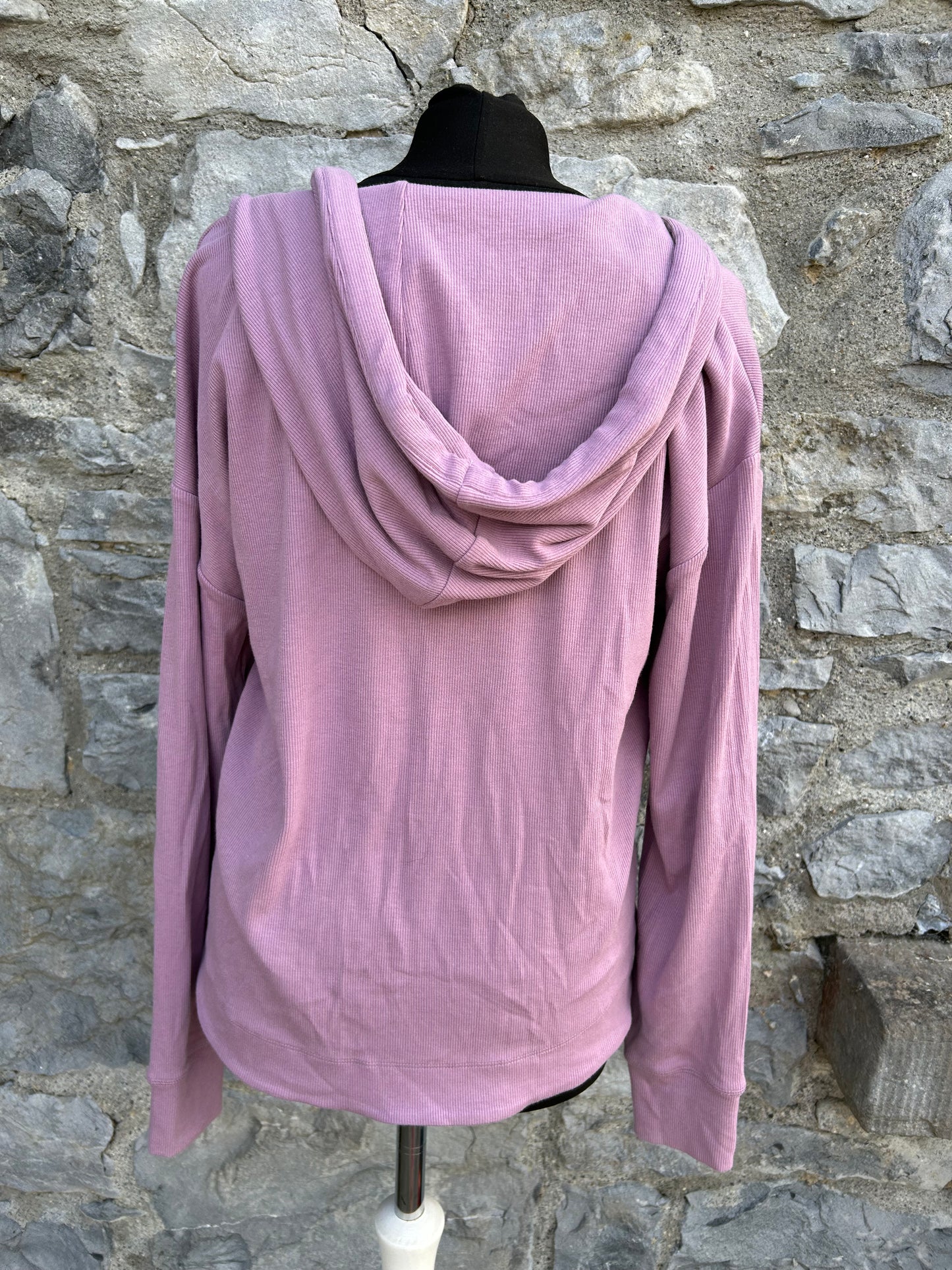 Lilac hooded top uk 12-14