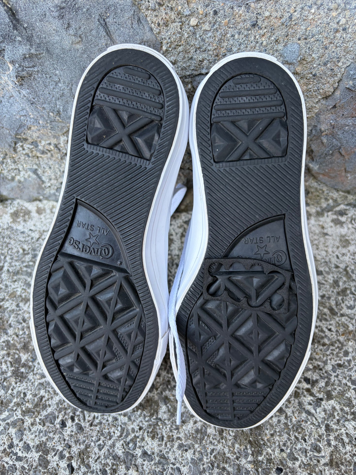 Bling Converse With Crystals  uk 4 (eu 36.5)