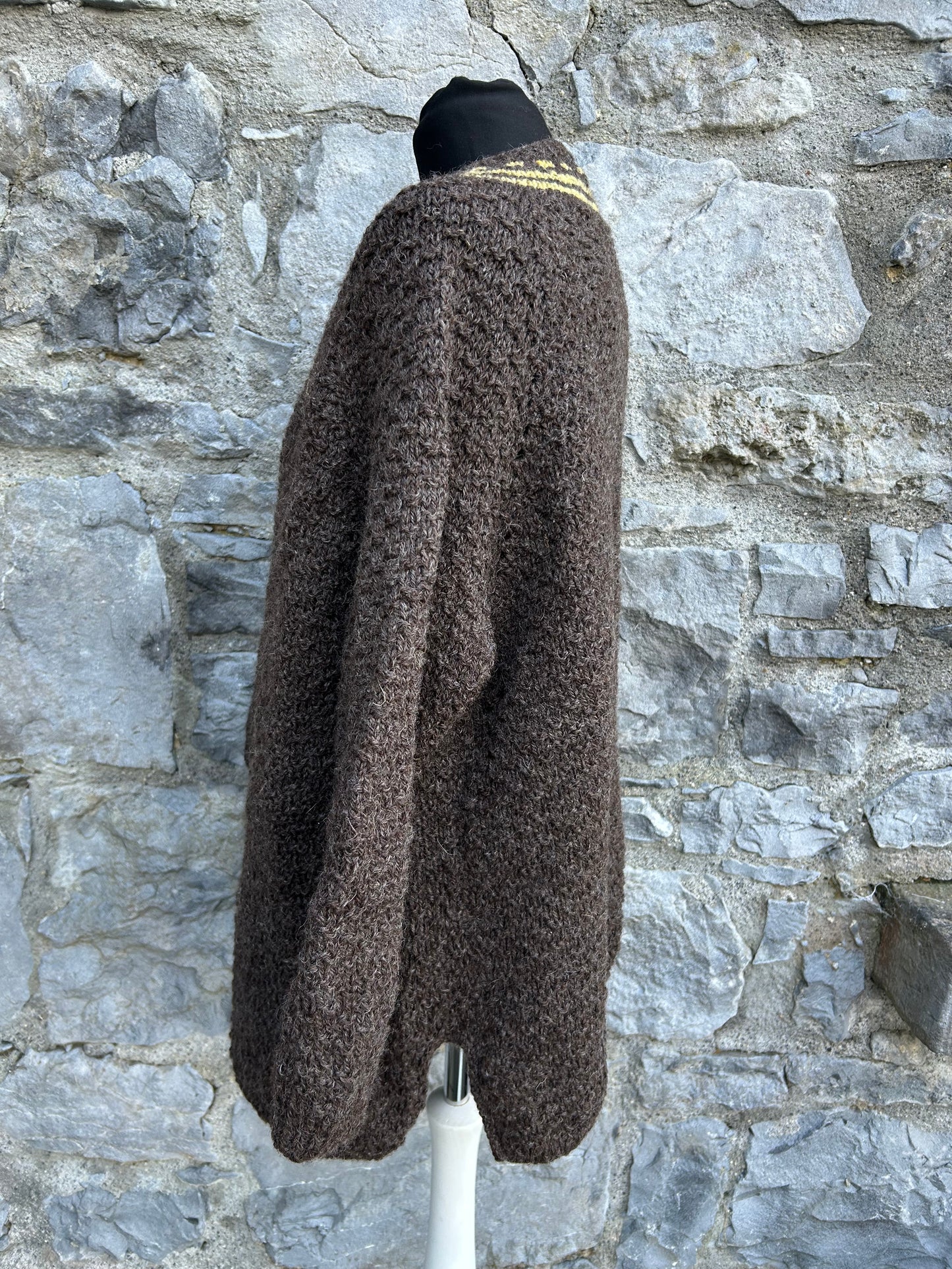 80s brown jumper Medium or uk 16