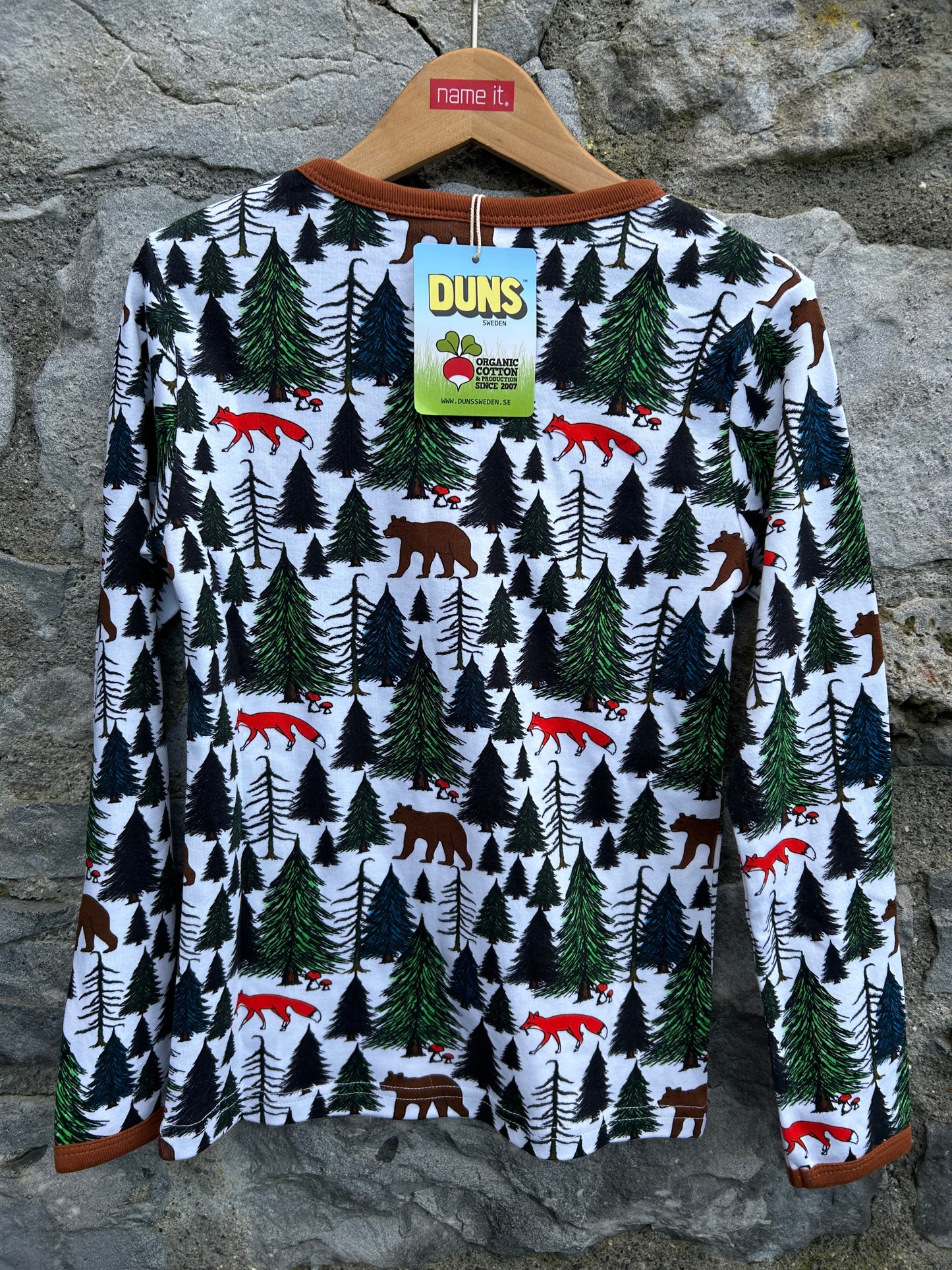 Winter wood top   8y (128cm)