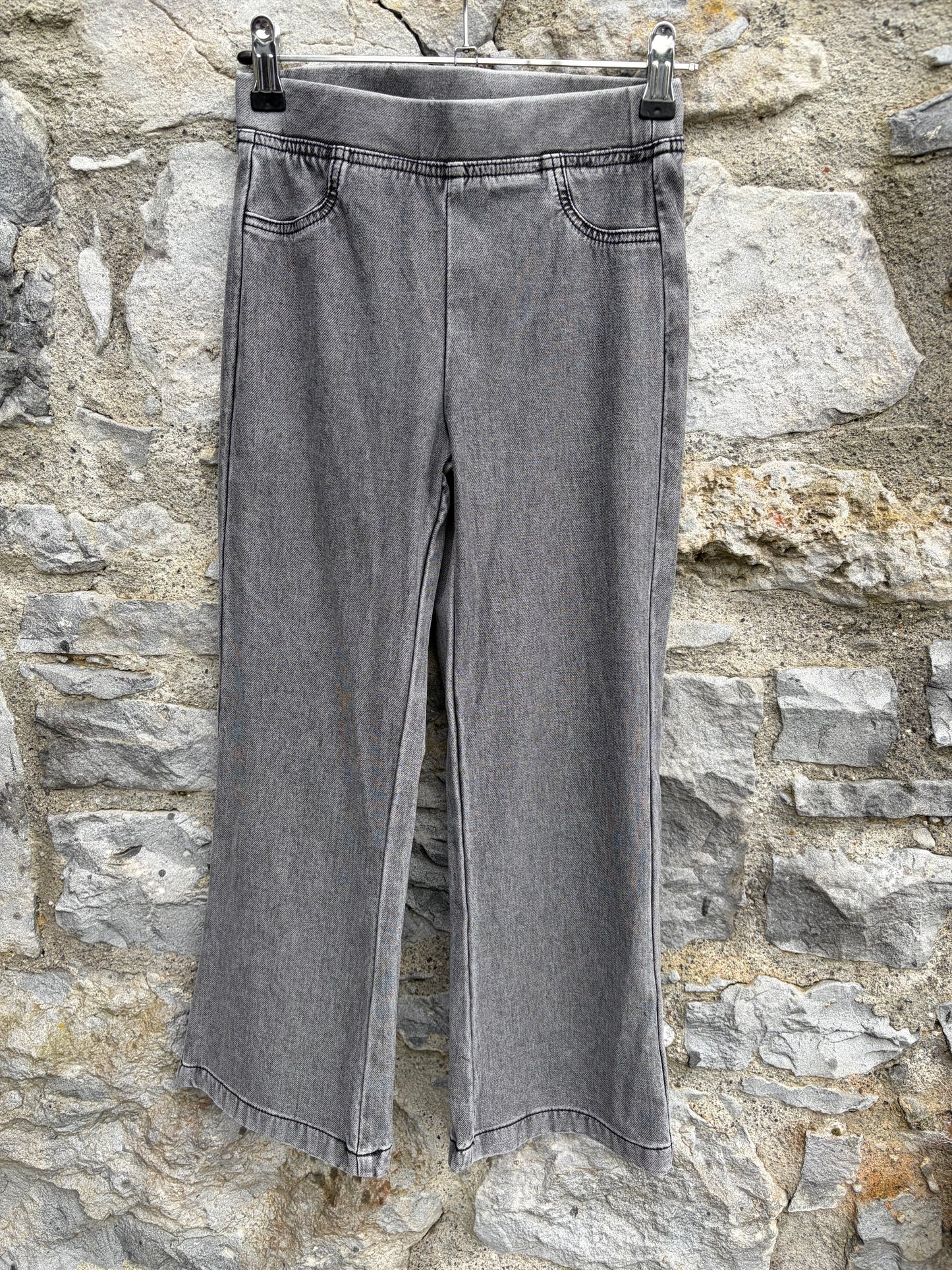 Grey relaxed pants  8-9y (128-134cm)