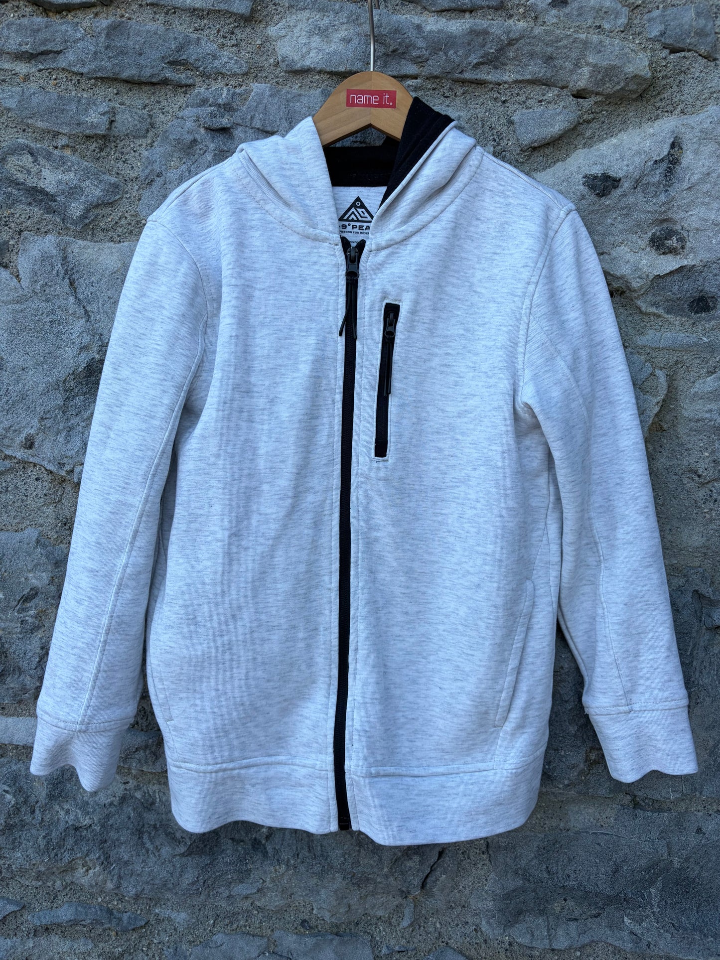 Grey hoodie  8-9y (128-134cm)