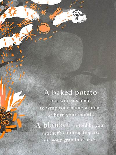 What you need to be warm by Neil Gaiman