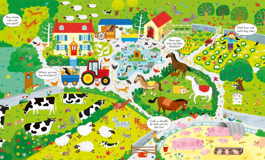 Jigsaw on the farm
