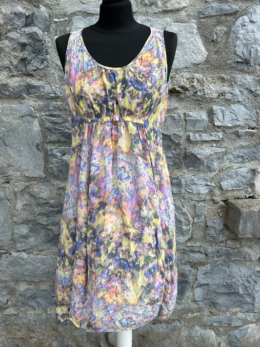 Colourful abstract dress uk 12