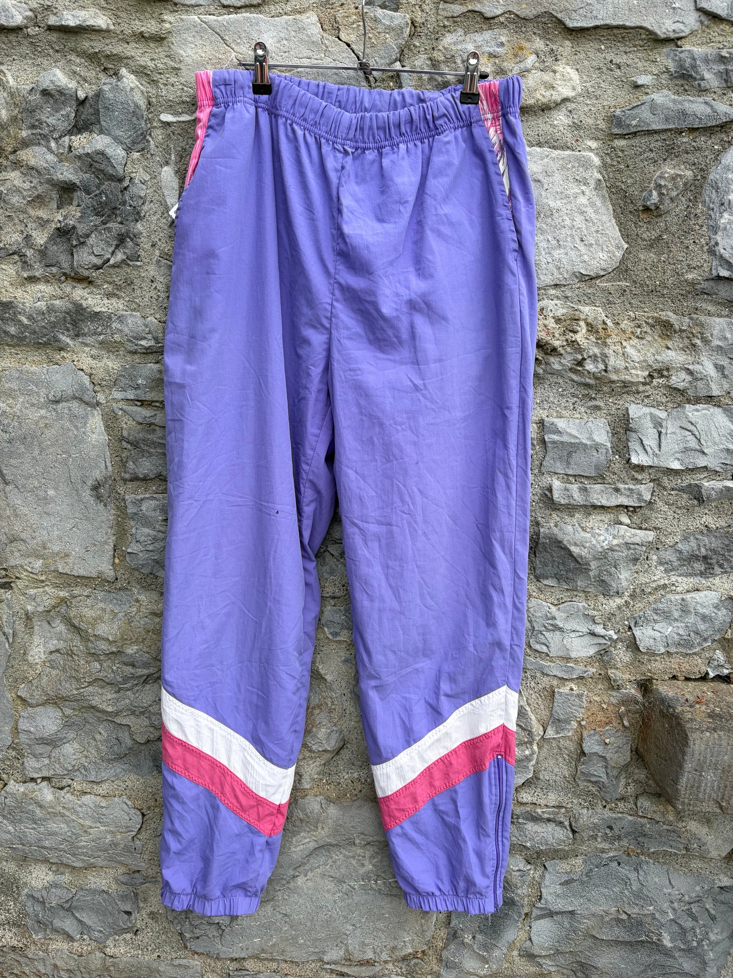 80s purple track pants Medium