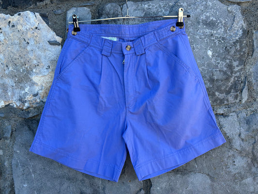 80s blue shorts uk 14