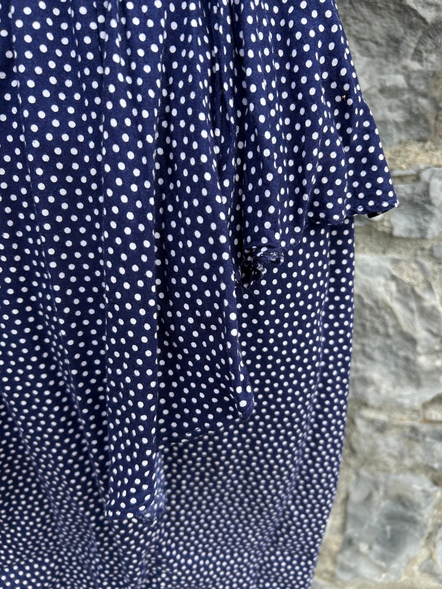 80s polka dots dress uk 8