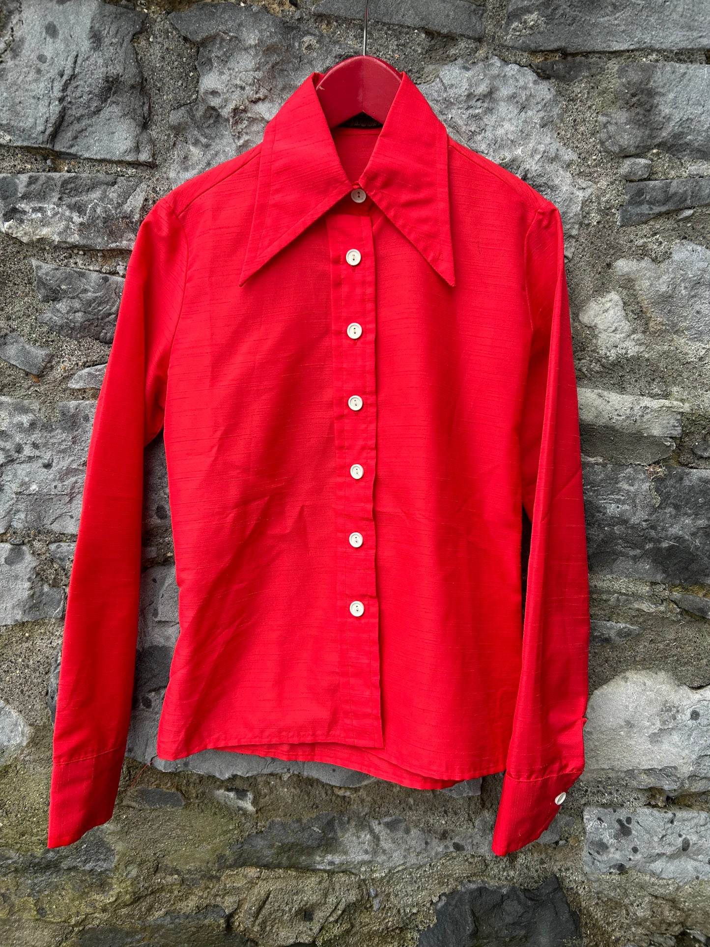 70s red shirt uk 4-6