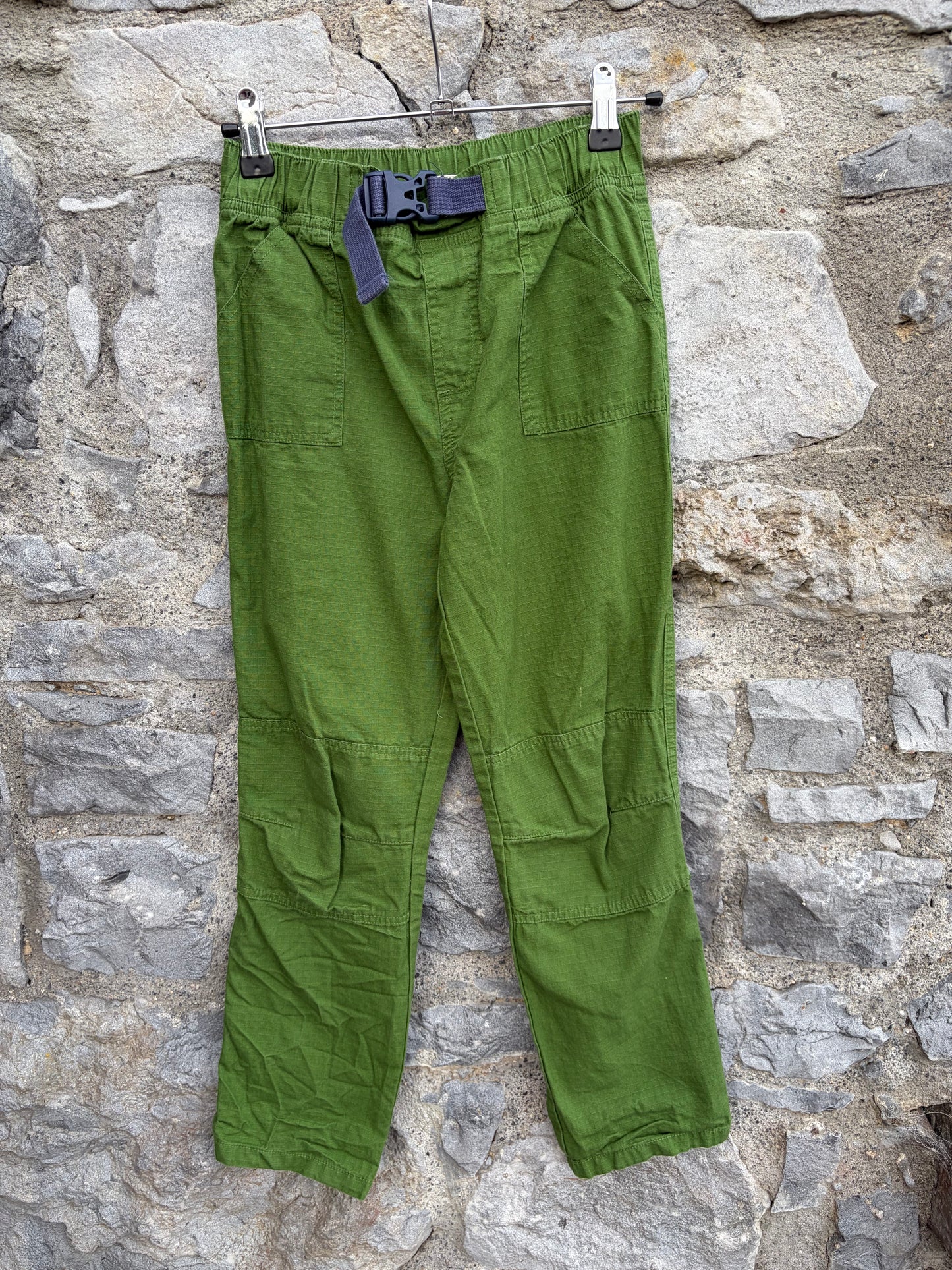 Green Rip-Stop Outdoor Trousers  8-9y (128-134cm)