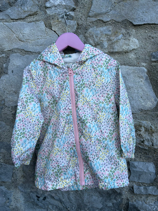 Pink meadow jacket 2-3y (92-98cm)