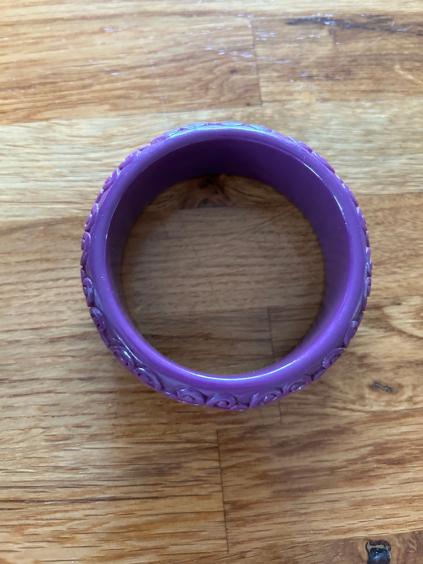 Purple bracelet