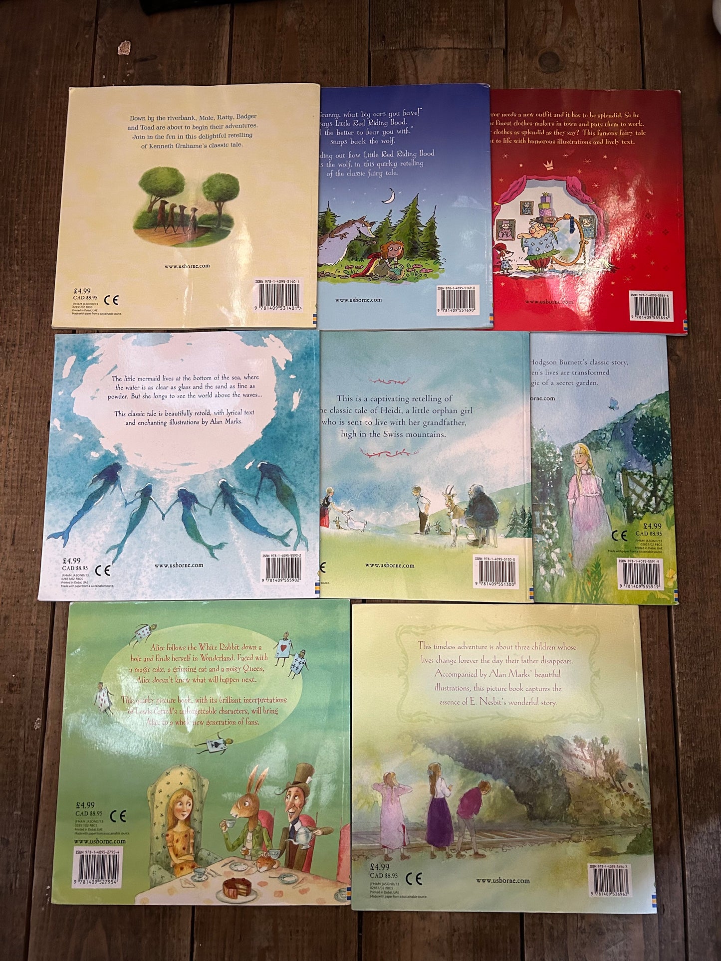 Usborne Classic Stories set