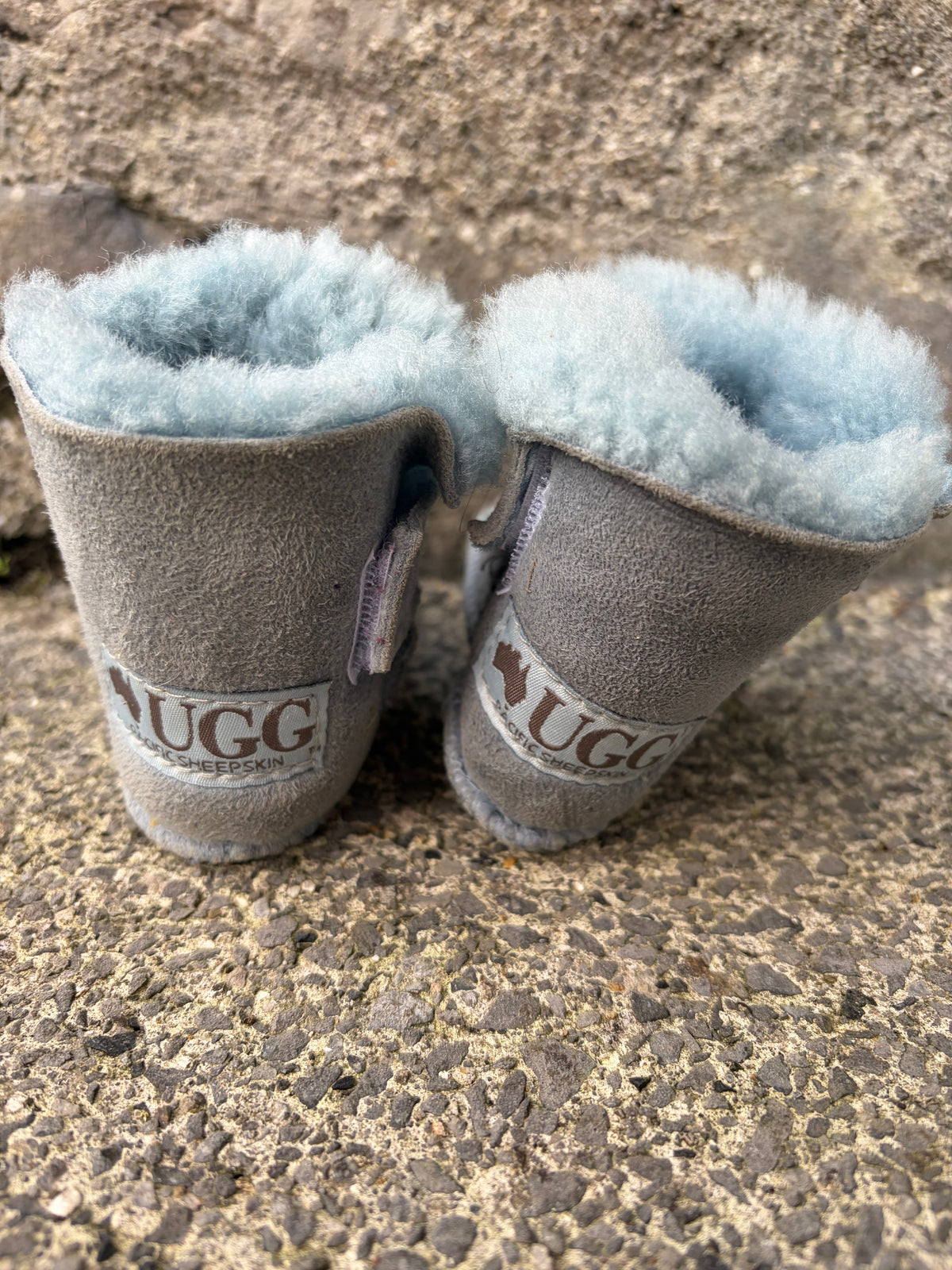 Steel sheep skin booties uk 2 (eu 18)
