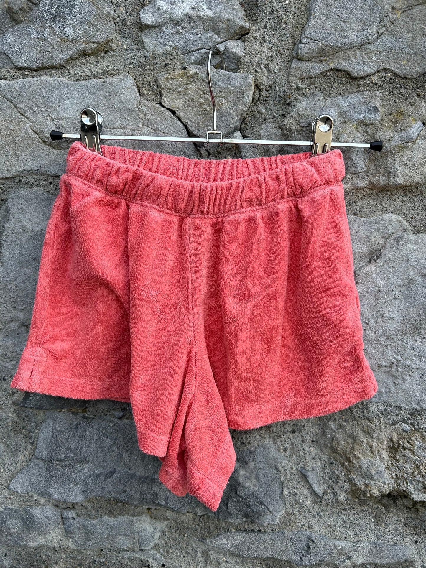 Coral Terry shorts  4-5y (104-110cm)