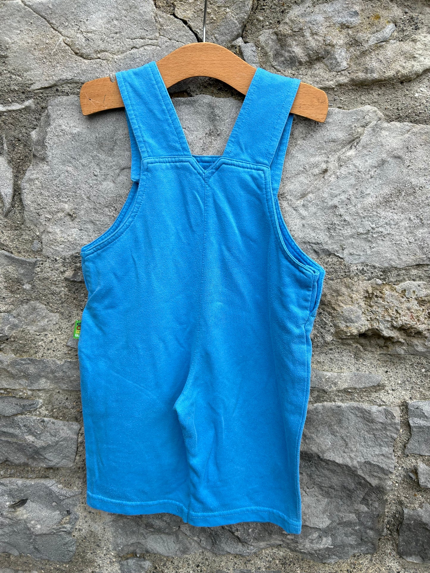 90s blue dungarees 12-18m (80-86cm)