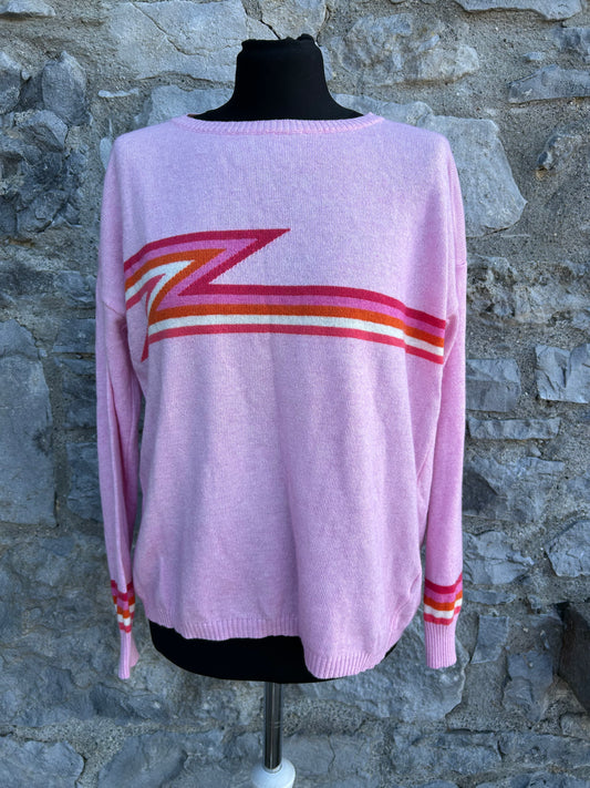 Pink cashmere jumper uk 12-14