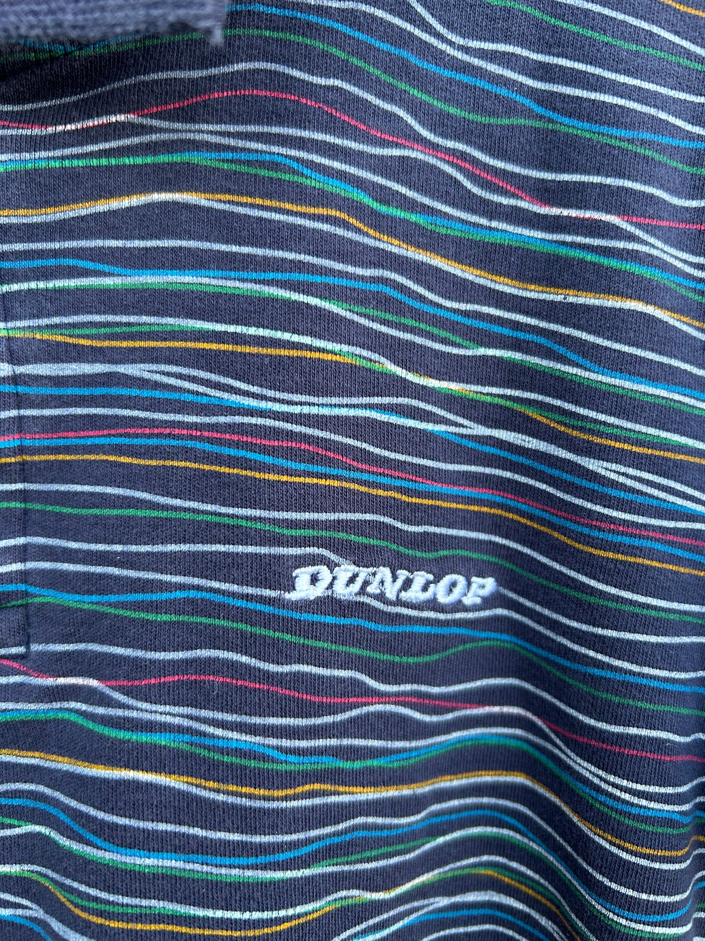 Rainbow waves polo top  2-3y (92-98cm)