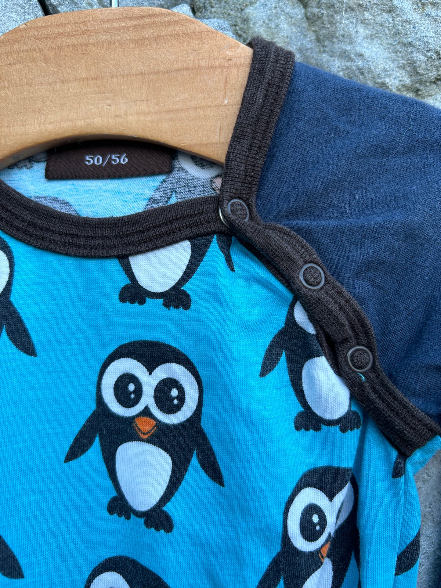 Penguin raglan vest  0-3m (56-62cm)