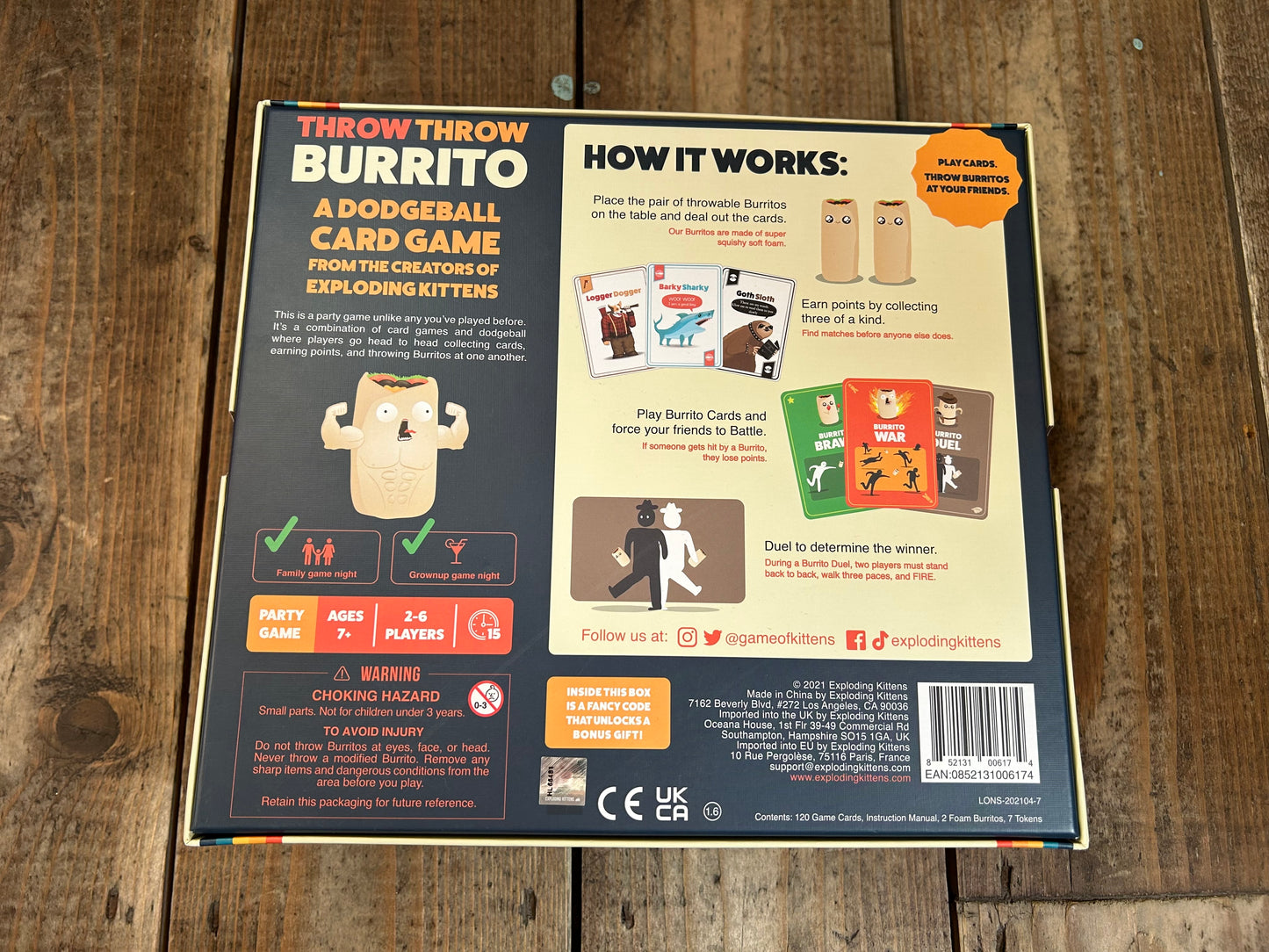 Throw throw burrito
