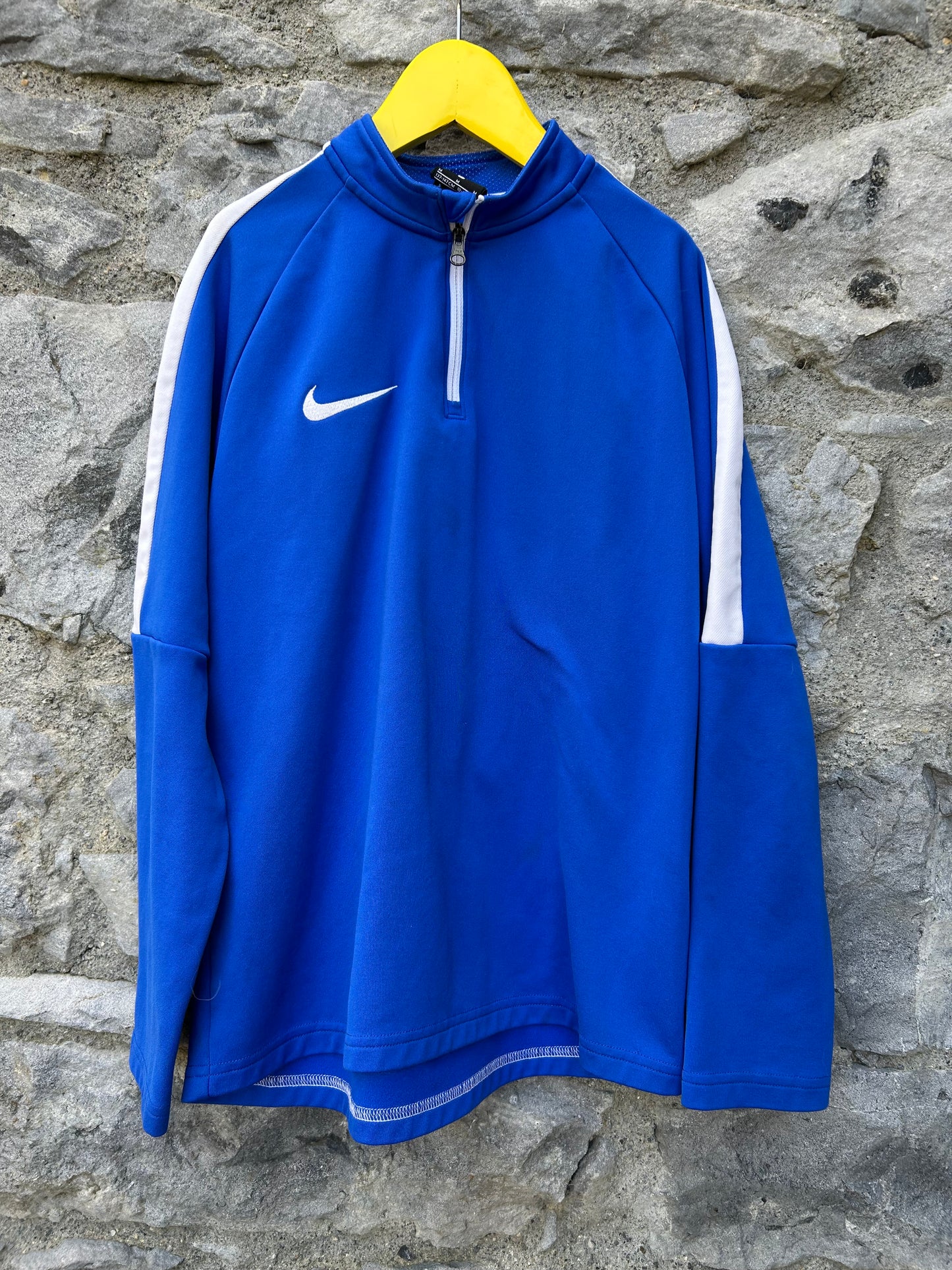 Blue half zip sport top  10-11y (140-146cm)
