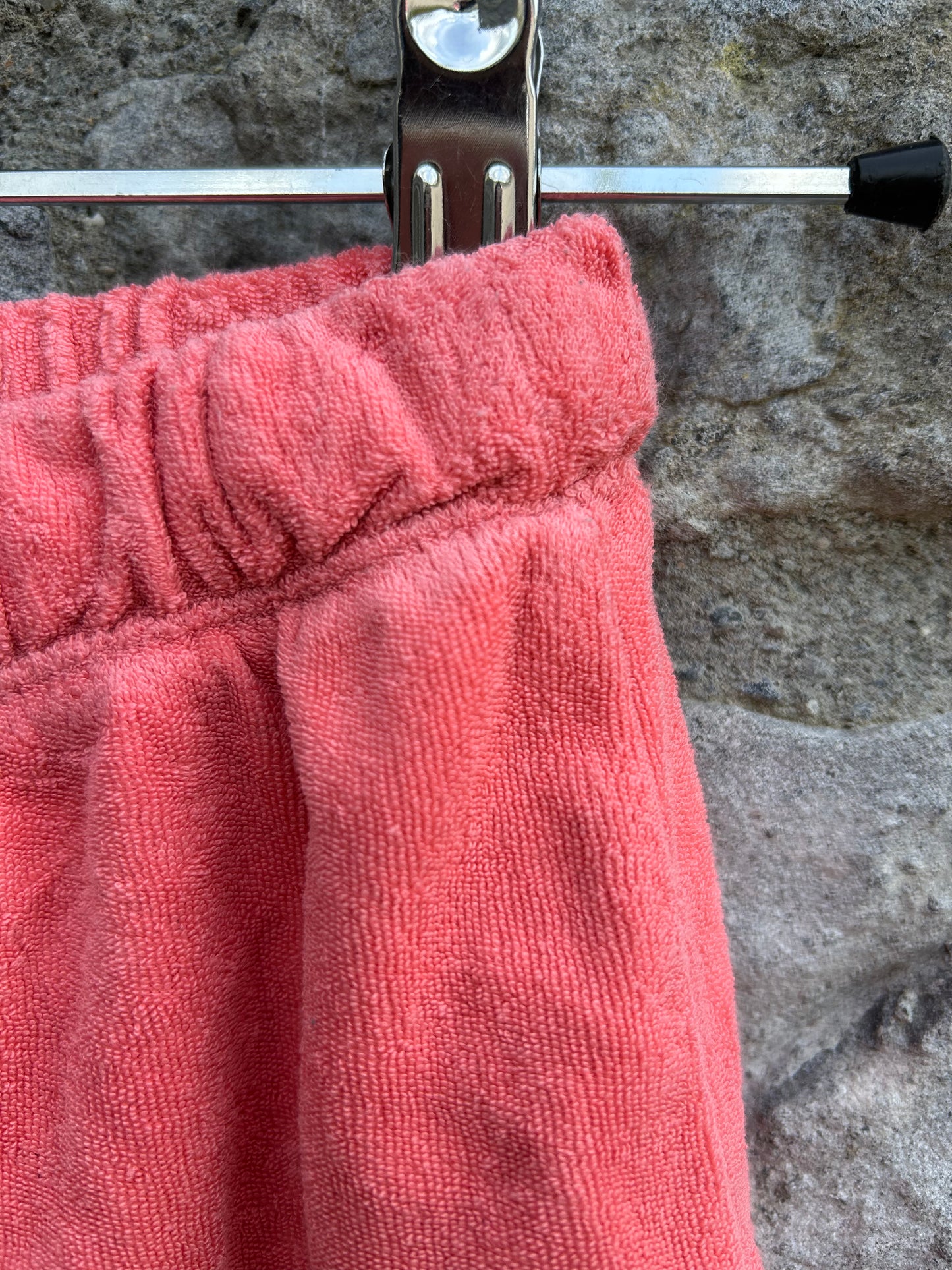 Coral Terry shorts  4-5y (104-110cm)