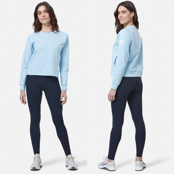 Chill Crew Sweatshirt Baby Blue Athleisure uk 10