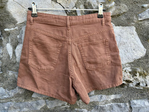 Brown denim shorts  11-12y (146-152cm)