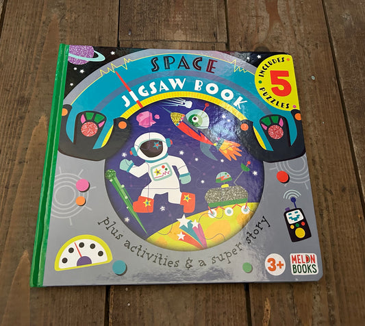 Space jigsaw book