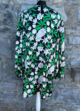 Load image into Gallery viewer, Green floral dress uk 14
