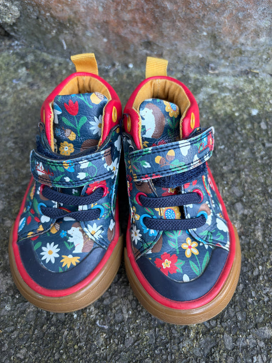 Woodland navy ankle high boots  uk 4.5 (eu 20.5)