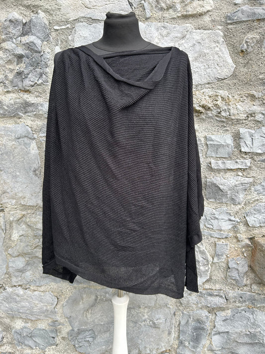 Black wrap cardigan uk 8-12