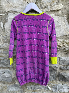 Purple skates balloon dress  5-6y (110-116cm)