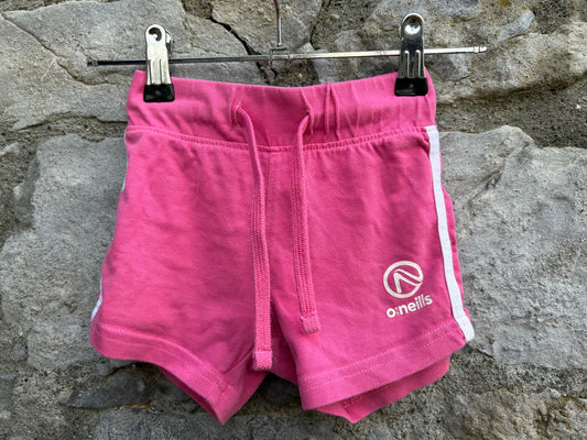 Pink shorts  2-3y (92-98cm)