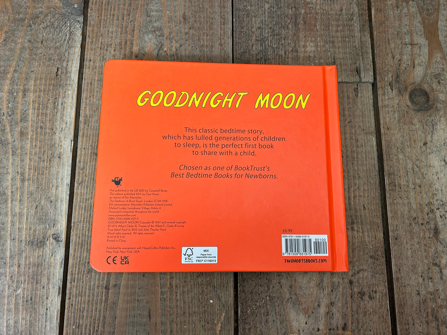 Good night moon by Margaret Wise Brown
