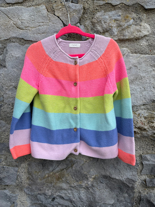 Rainbow panels cardigan  2-3y (92-98cm)