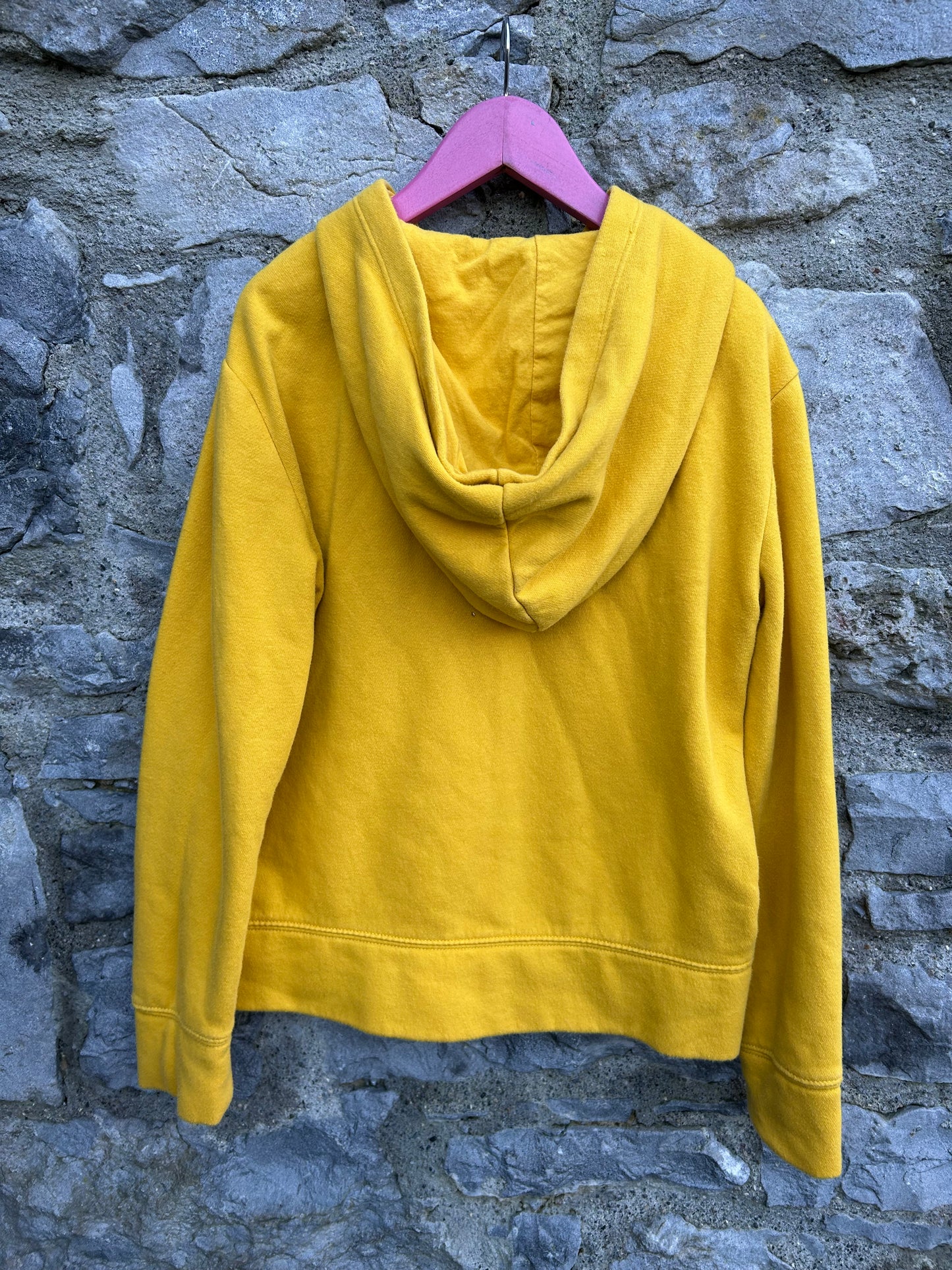 Yellow hoodie 12-13y (152-158cm)
