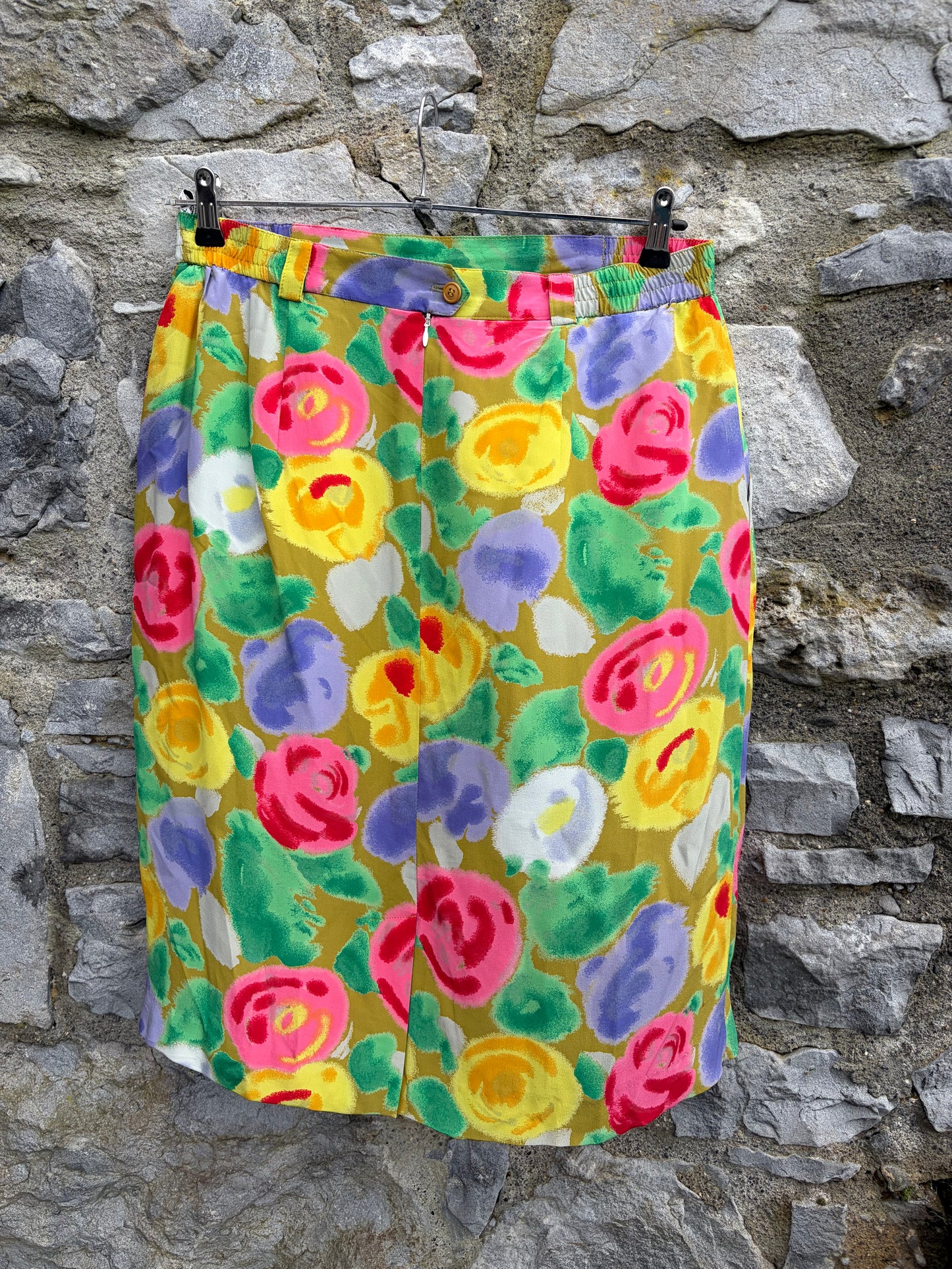 80s colourful skirt uk 14-16