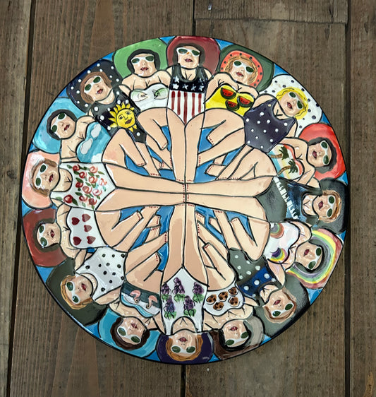 Water ballet Plate