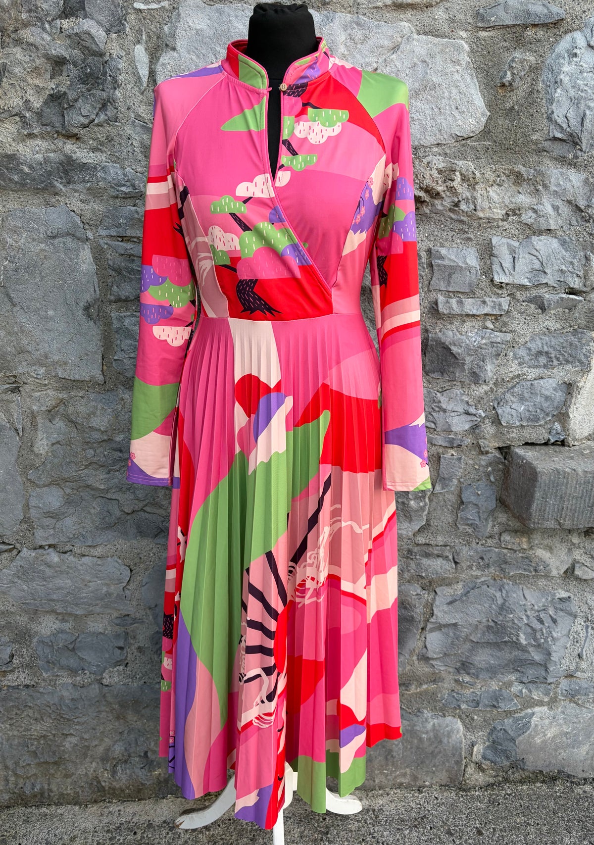 Pink Dazzling Dreamscape dress uk 8-10