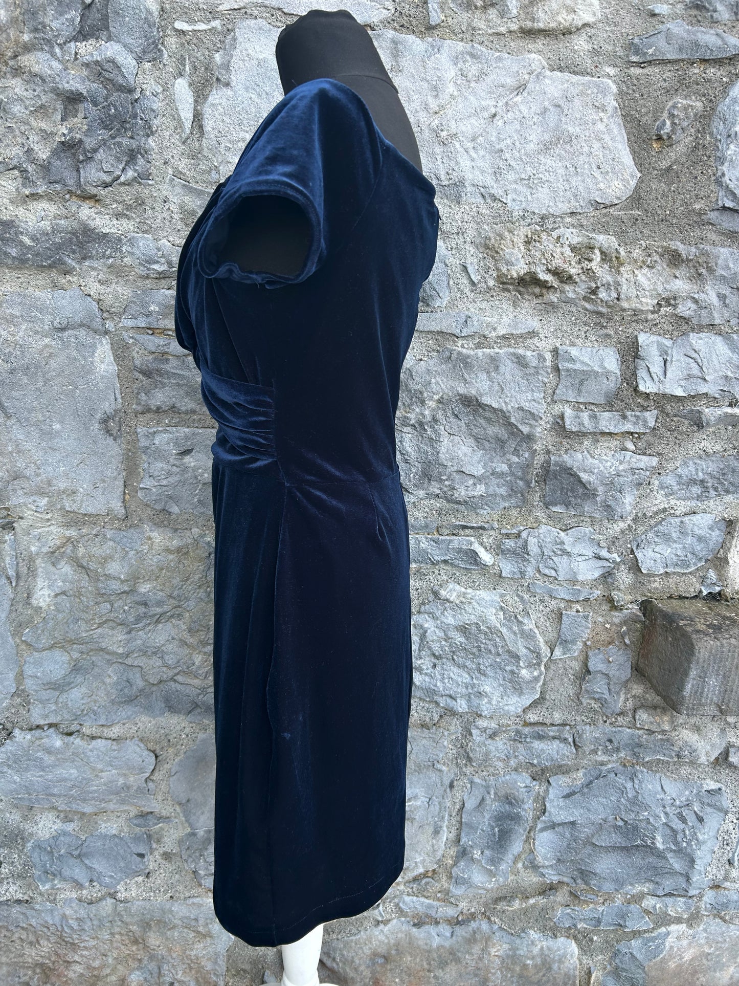 Blue velvet dress uk 12