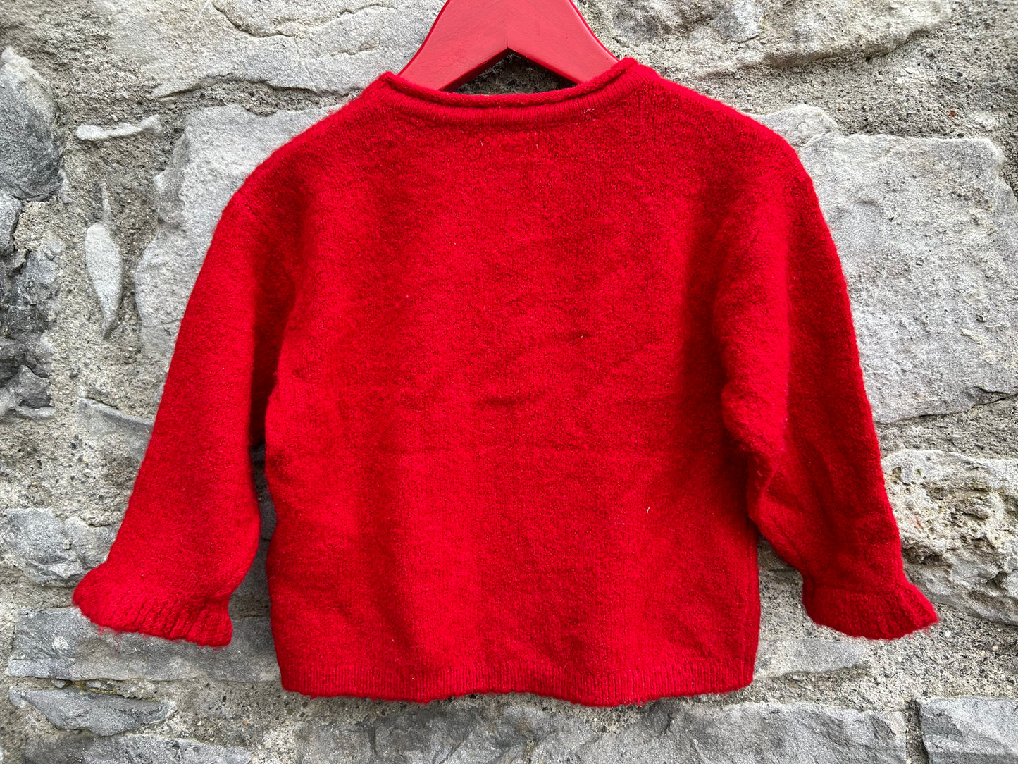 Fawn red jumper 18-24m (86-92cm)