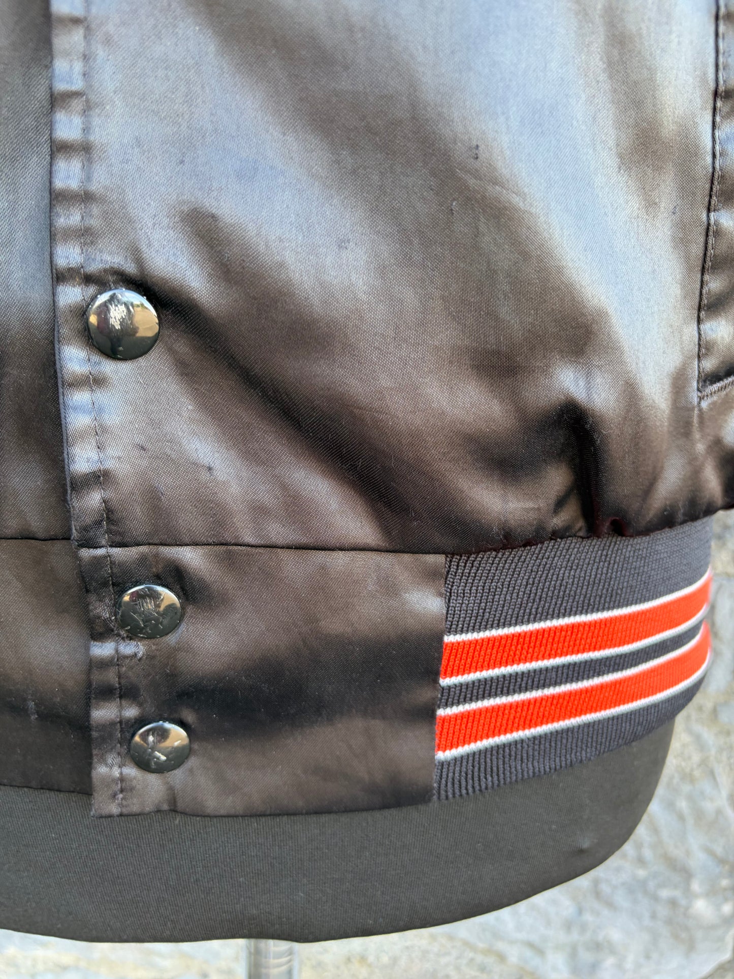 90s Giants black bomber jacket uk 6-8