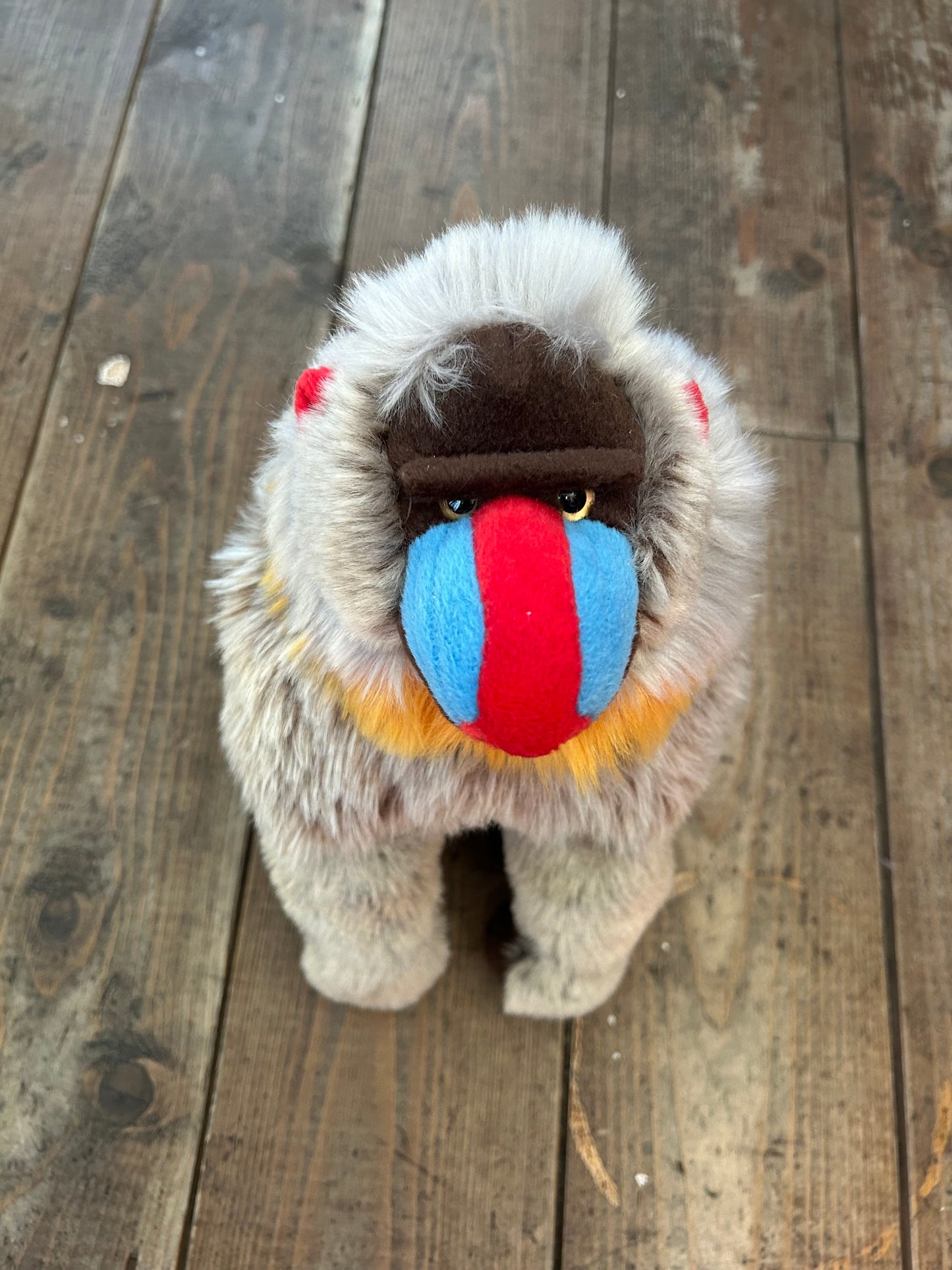 Mandrill soft toy