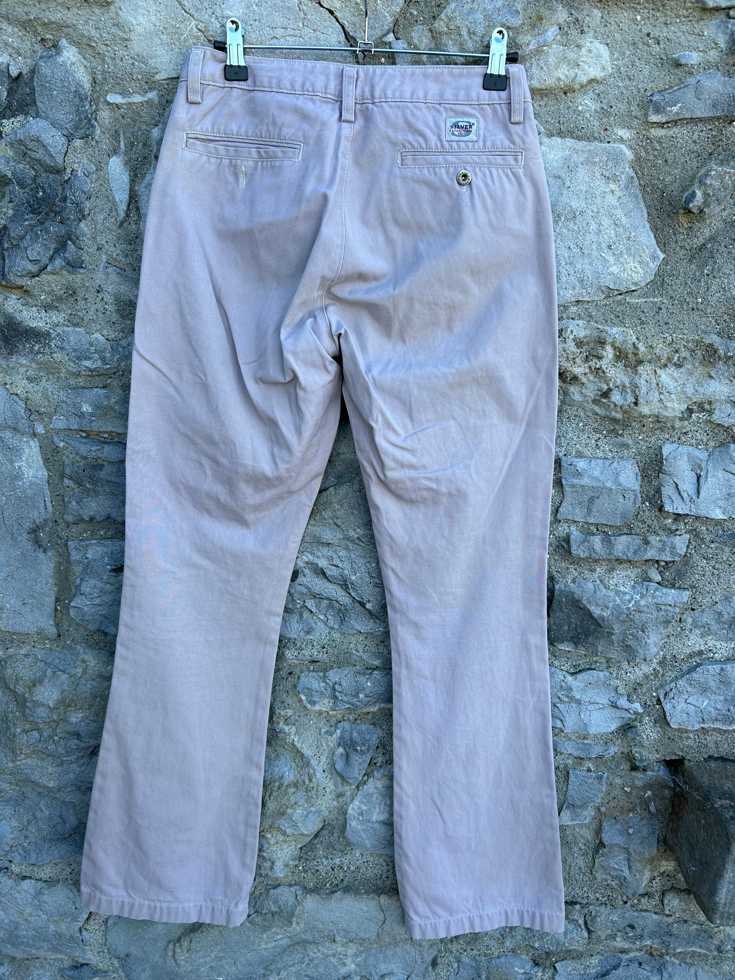 Y2K dusty pink jeans uk 10