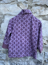 Load image into Gallery viewer, Purple stars fleece   2y (92cm)
