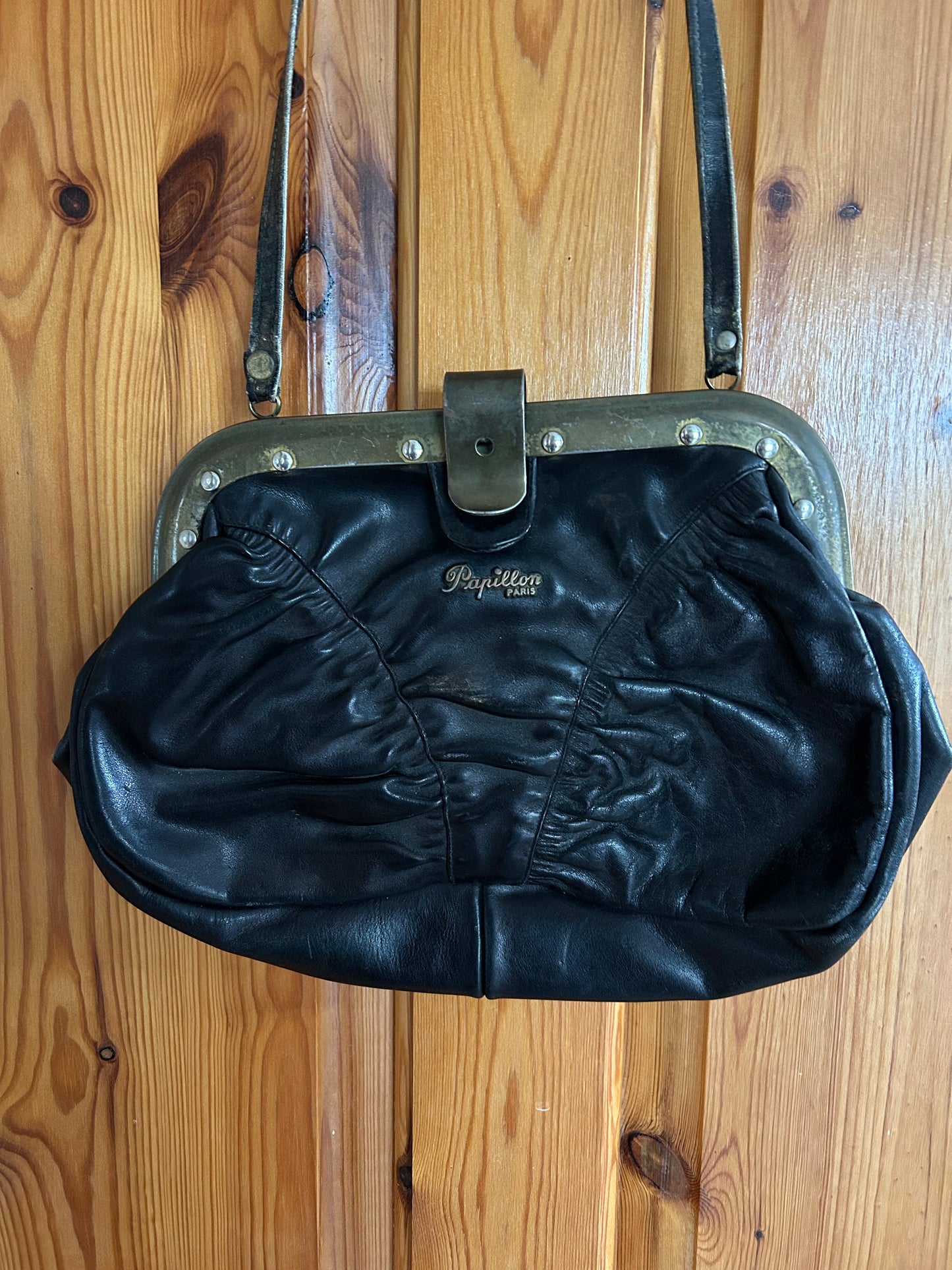 Black purse bag