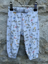 Load image into Gallery viewer, Blue botanical pants  3-6m (62-68cm)
