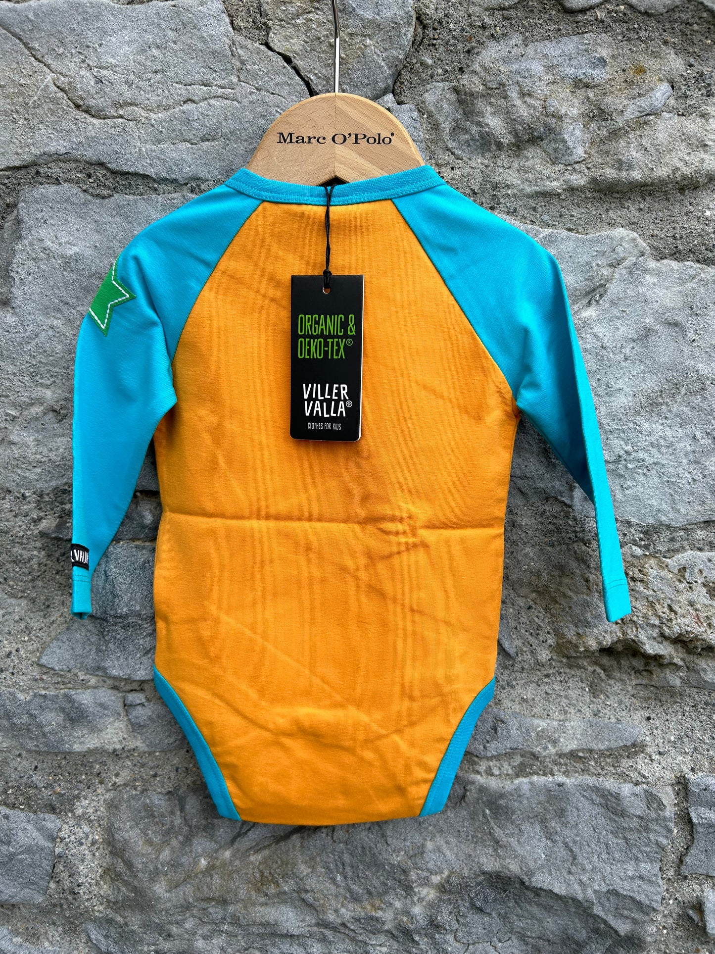 Tangerine&reef raglan vest  6m (68cm)