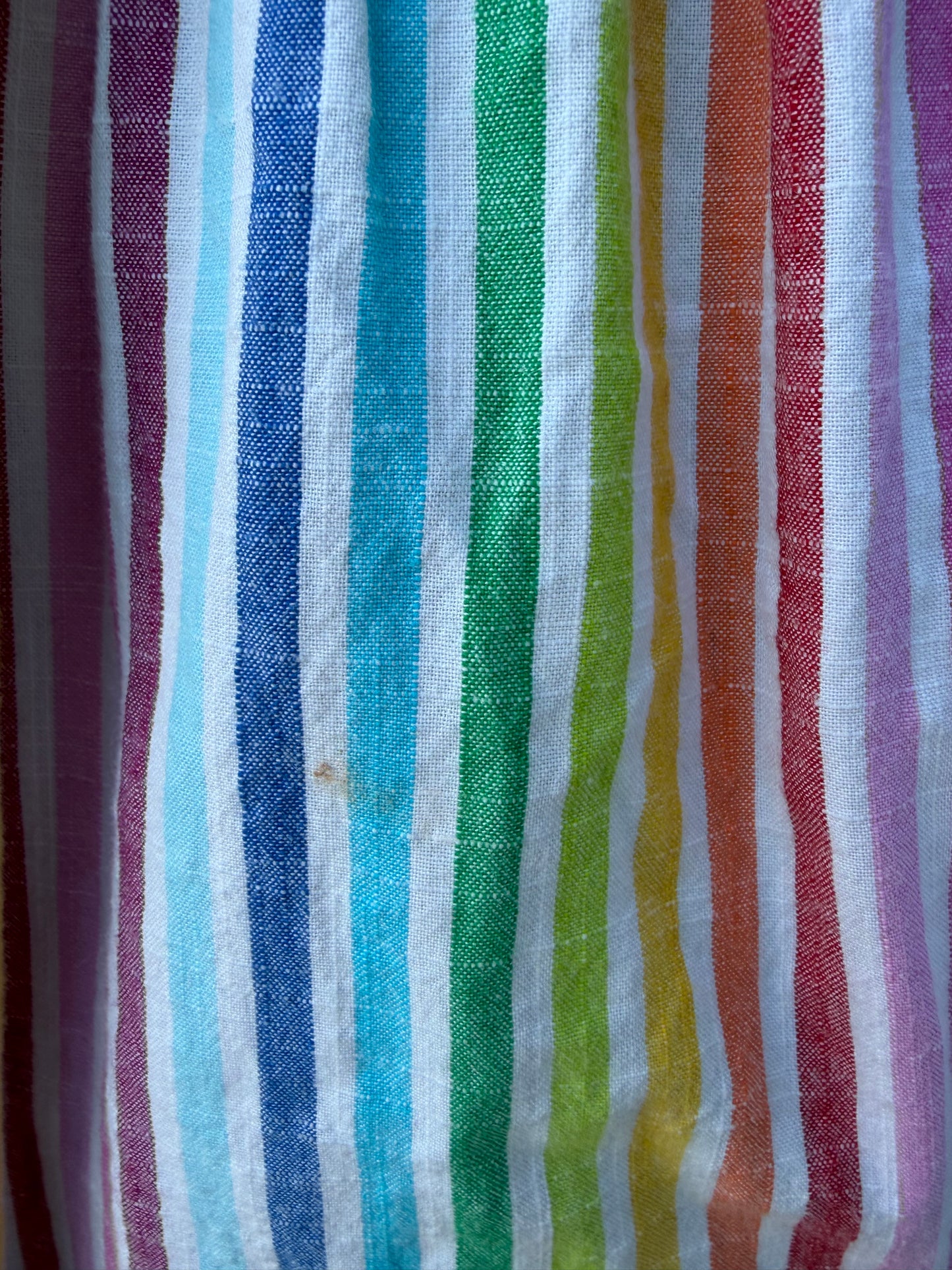 Rainbow stripes dress  4-5y (104-110cm)